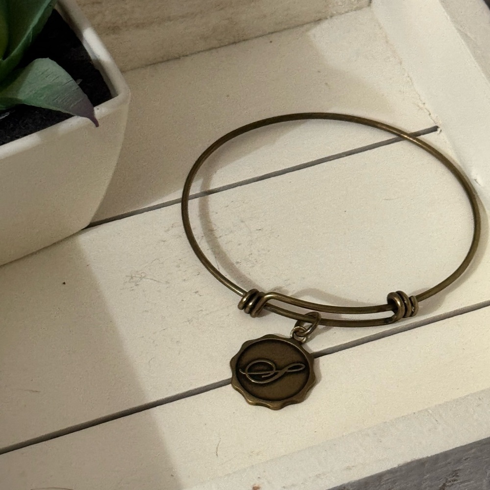 Elegant Gold Bella Ryann S Initial Charm Bracelet